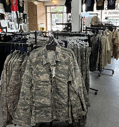 G.I. Jane’s store